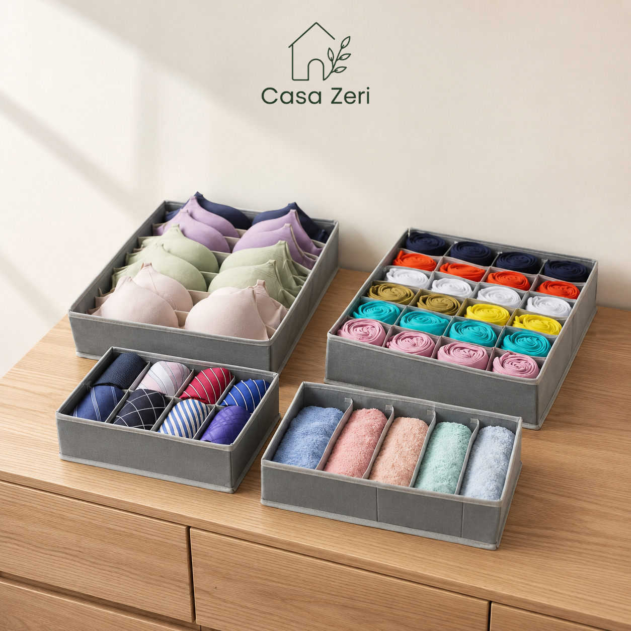 KIT 4 en 1 Organizador de Ropa